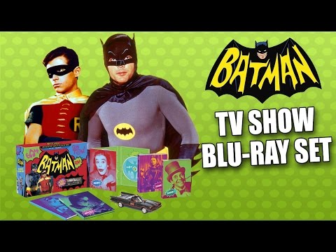 BATMAN Complete BLU-RAY TV Series Collectors Edition Unboxing Review