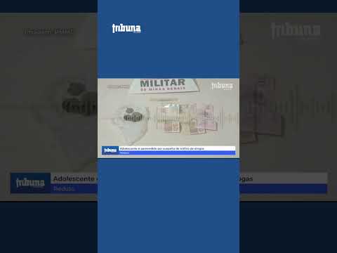 Adolescente é apreendido por suspeita de tráfico de drogas em Reduto