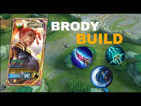BRODY ONE SHOT BUILD 🔥🔥 | 13 KILLS SOLO MYTHIC RANK GAMEPLAY..