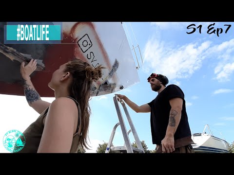 #BOATLIFE [S1, Ep7] Repairing And Preparing A Bruce Roberts 34 Steel Sailboat To Be A Homest...