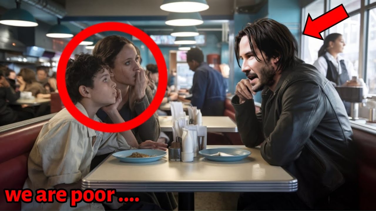 Keanu Reeves Surprise Single Mom Struggling to Pay for Kids' Lunches.