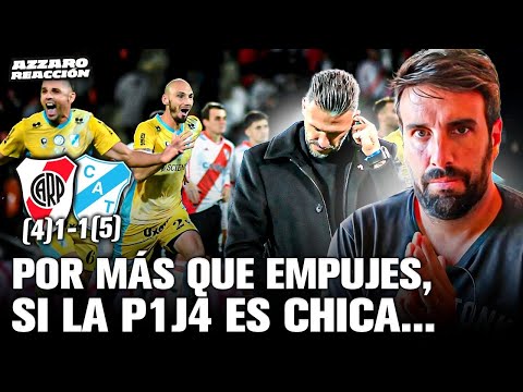 PAPELÓN: RIVER ELIMINADO POR TEMPERLEY EN COPA ARGENTINA 1-1 (5-4) // AZZARO REACCIÓN