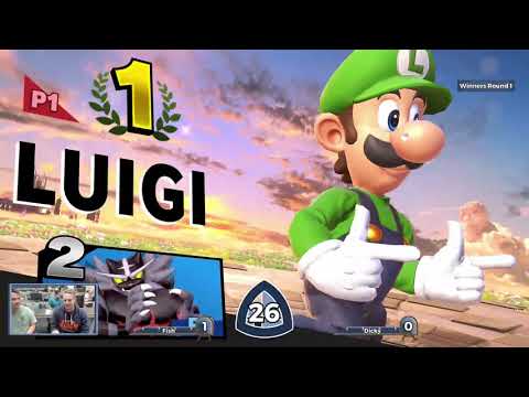 Helluva Weekly #20 - Fish (Luigi) Vs. Dicky (Incineroar) - Winners Round 1