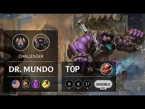 Dr. Mundo Top vs Vladimir - NA Challenger Patch 9.19