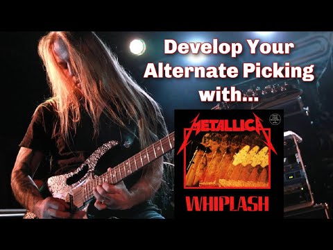 Monday Guitar Motivation: Develop Your Alternate Picking with Metallica's "Whiplash"