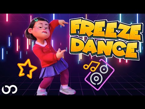 Dodge Wall Freeze Dance 🦊 Disney Turning Red Brain Break 🦊 Just Dance 🦊  Kids Dance Songs
