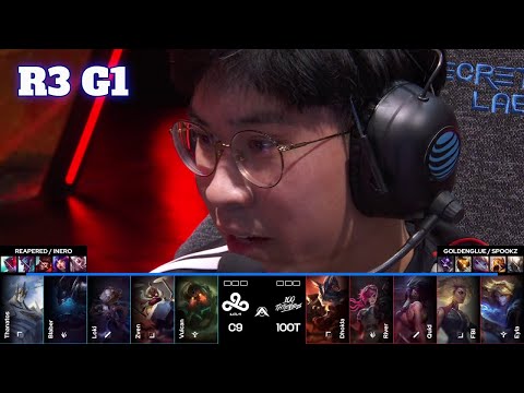 C9 vs 100T - Game 1 | Round 3 LTA Summer 2025 Split 3 Playoffs | Cloud 9 vs 100 Thieves G1 full