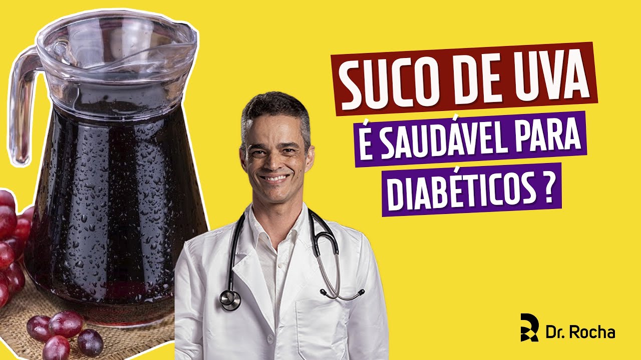 Suco de Uva é Saudável Para Diabéticos 🍇🥤