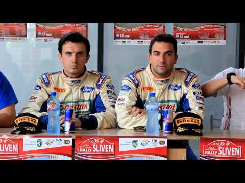 2015 Rally Sliven / Murat Bostancı - Onur Vatansever / Ford Fiesta S2000 / Press Conference