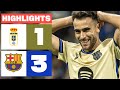 REAL OVIEDO 1 3 FC BARCELONA HIGHLIGHTS LALIGA EA SPORTS