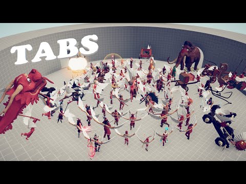 WAR BETWEEN FACTIONS (ALL UNITS GET WINGS) - TABS