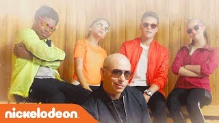 Pitbull’s ‘Green Slime' Music Video 🎶 (ft. Lizzy Greene, Simone Biles & MORE!) | KCS 2017 | Nick