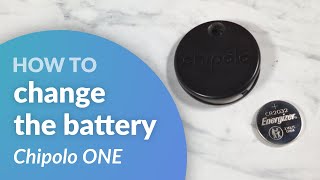 How to change the battery of your Chipolo ONE