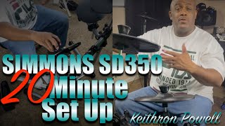 Video thumbnail for SIMMONS SD350 20 Minutes to Set Up by Keithron Powell