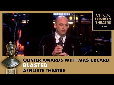 Blasted win Achievement In Affiliate Theatre | 2011 Olivier Awards with Mastercard