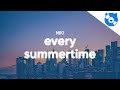 NIKI Every Summertime Lyrics