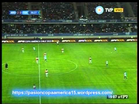 (Relator puteador) Argentina 2 Paraguay 2 (Rock&Gol Paraguay)  Copa America 2015