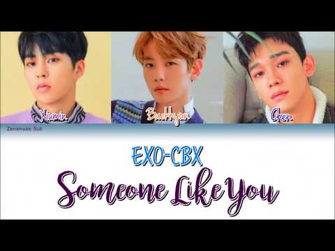 EXO-CBX (첸백시) -Someone Like You-(Sub español+Roma+Han+Lyrics+Colorcodedlyrics)(Live 라이브 OST Part 1)
