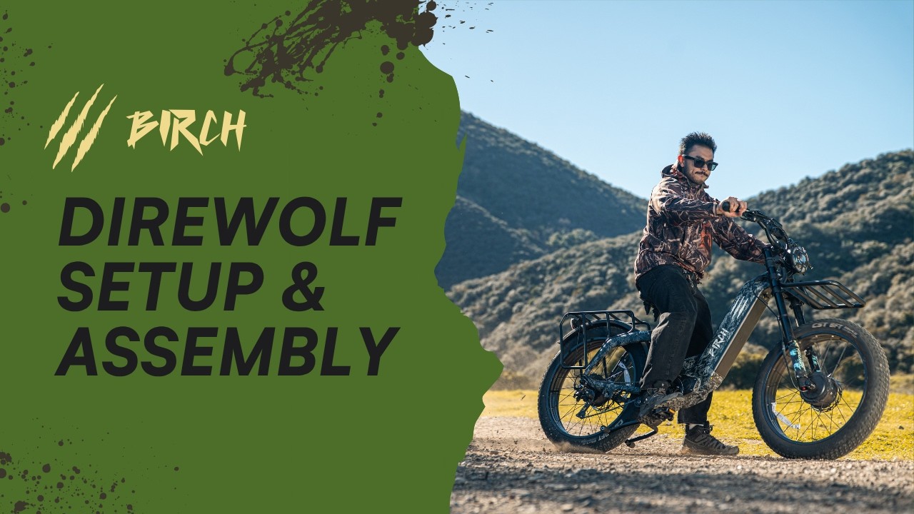 Birch Direwolf 1000W mid-drive hunting e-bike full feature overview