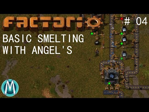 [Factorio] Angels & Bobs Ep 4: Basic Ore Smelting (Tutorial/Walkthrough)