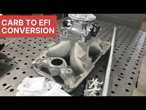 Carb to EFI conversion: Intake manifold fabrication