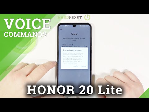 How to Activate Hey Google Option in Honor 20 Lite - Manage Google Assistant Option