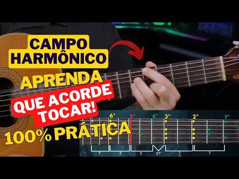 PRO TRICK - How to play the Harmonic Field Chords of any key! All levels