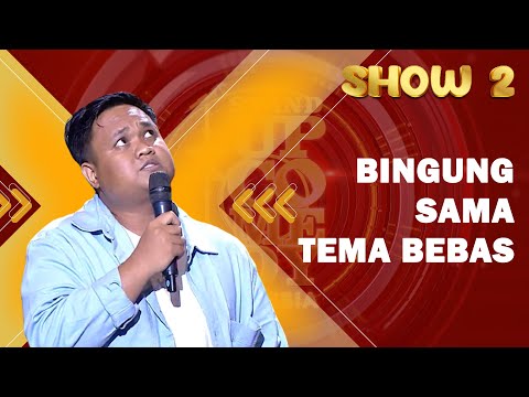 Sudah 3 Minggu Dikasih Tema Bebas, Aldhy Malah Kebingungan Sampai Bawa Tema Sendiri | SHOW 2 SUCI X