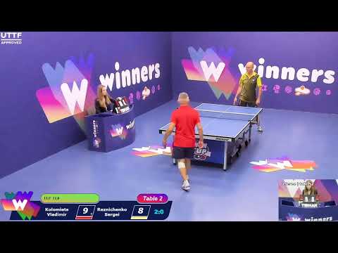 WINners CUP table 2  11.09 Kolomiets Vladimir - Reznichenko Sergei  22:30