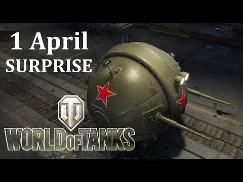 WOT - 1 April SURPRISE - Ball tank in the Moon