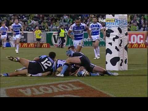 NRL Highlights | Rd20 Raiders v Sharks (Hls)