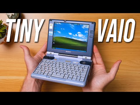 Sonys seltener Mikro-Laptop aus dem Jahr 2002! (Vaio PCG U1)