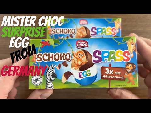 Mister Choc chocolate fun EGG (from Germany) - Surprise EGG
