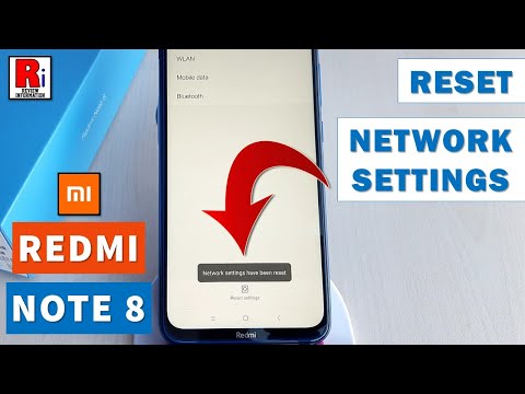 How To Reset Network Settings On Xiaomi Redmi Note 8