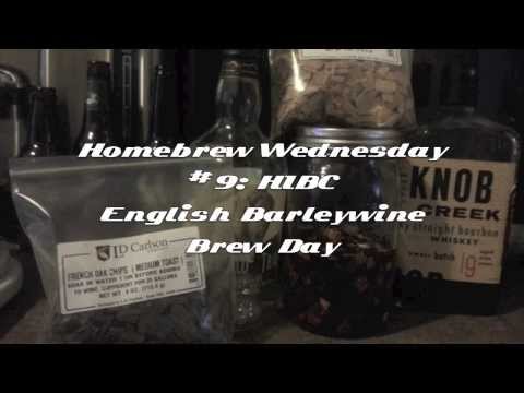 HBW #9: English Barleywine Brew Day