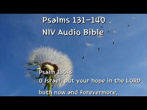 Psalms 131-140 NIV Audio Bible(with text)