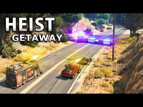 GTA V - HEIST GETAWAY [4K]