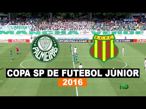 Gols - Palmeiras 2 x 2 Sampaio Corrêa - Copa SP De Futebol Júnior - 03/01/2016 - Futebol HD