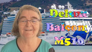 Royal Princess Deluxe Balcony M510 Tour - Discover the joy of cruising in a great priced cabin!