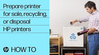 How to prepare an HP printer for sale, recycling, or disposal | HP Printers | HP Support