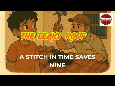 PROVERBIAL STORY - A STITCH IN TIME SAVES NINE.