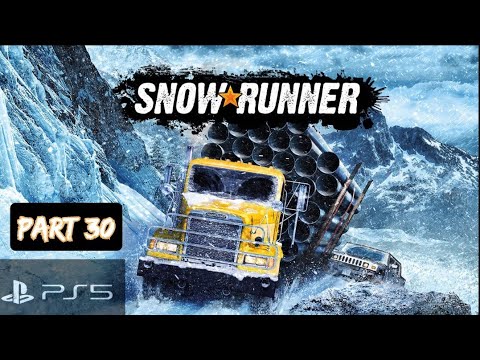 Snowrunner: Gameplay Part 30 - The Old Bill & Antenna Tower |PS5