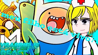 Hora de Aventura React Finn (Hora de Aventura) - Mundo De Ooo | M4rkim
