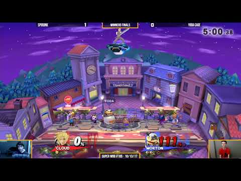 WBB #105 | Yoda Cage (Morton) vs Spirunk (Cloud) - Winners Finals - Smash 4 Singles