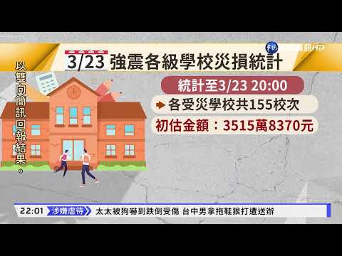 323花東強震已70起餘震 氣象局:正常現象