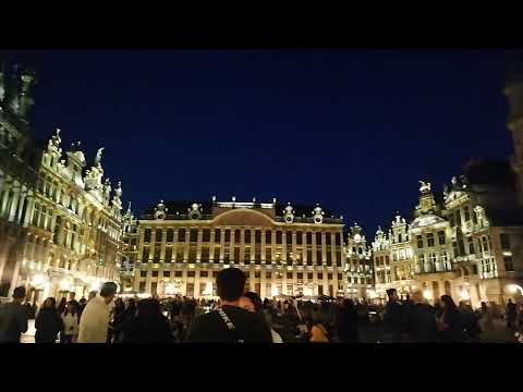 Grote Markt (Belgium) At Night! ❤️