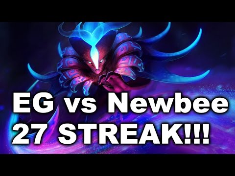 EG vs NEWBEE - 27 Win Streak Record! - Epicenter Dota 2