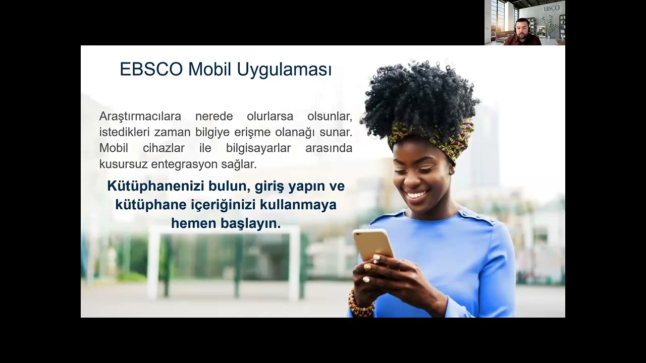 Mobil Cihazlar ile Literatür Tarama Teknikleri - TÜBİTAK ULAKBİM ve Kütüphane Kaynakları