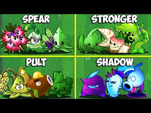 Random 4 Team Plants Battlez - Which Team Plant Will WIn? - PvZ 2 Team Plant Battlez