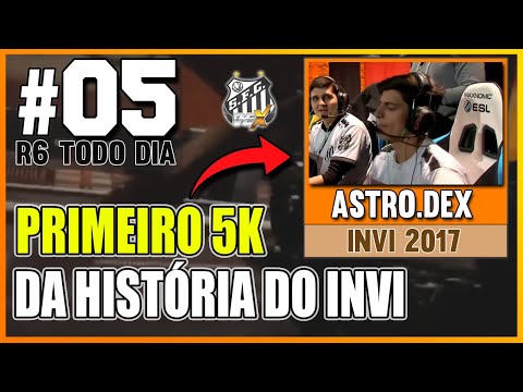 O PRIMEIRO 5K DA HISTÓRIA DO INVITATIONAL É DO ASTRO! SANTOS DEX  x EURONICS - TODO DIA R6 #05